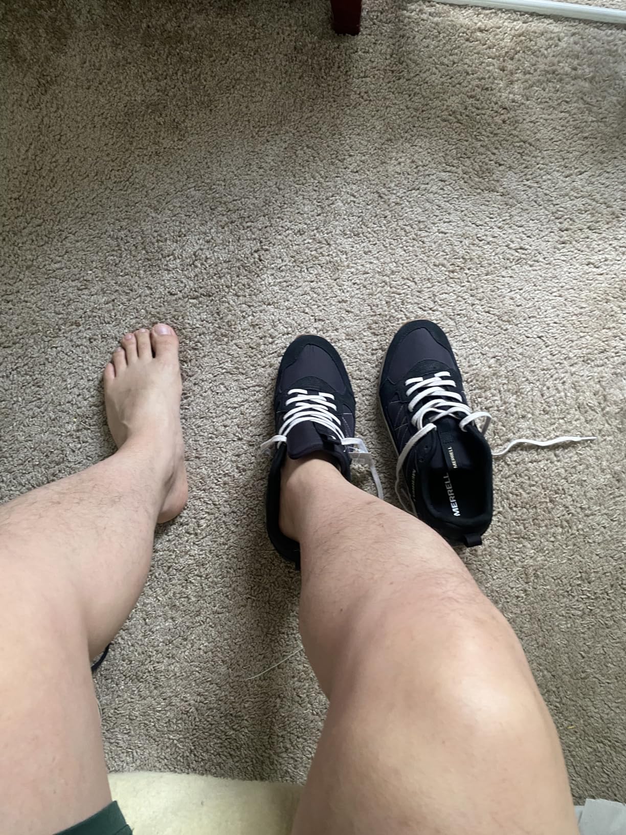 Merrell Alpine Sneaker insole and removable footbed design